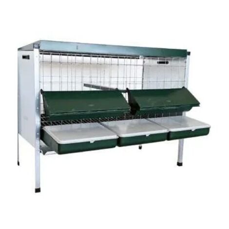 Mini pollaio Ropet da esterno 100135 sovrapponibile in zincato e plastica