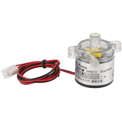 Mini pompa dell'acqua elettrica senza spazzole, silenziosa ed ecologica, realizzata in plastica, 12V 7W