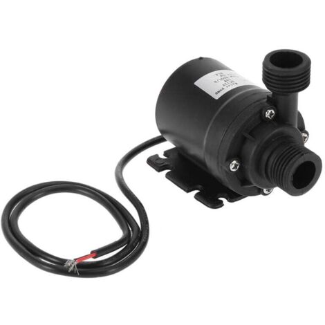 Mini pompa dell'acqua, mini pompa dell'acqua sommergibile, pompa dell'acqua sommergibile senza spazzole, mini pompa dell'acqua da giardino DC 12V Lift 5M 800L/H Attrezzo da giardinaggio per sistema di