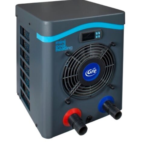 mini pompa di calore gre per piscine fino a 30 mc - cod. hpm30