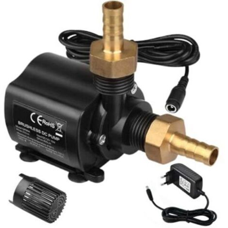 Mini pompe à eau 12V 800L/H 4.5M, 15W pompe à eau submersible petite, pompe de bassin, pompe de fontaine, pompe à eau, pompe d'alimentation d'aquarium, pour jardins, aquariums, étangs