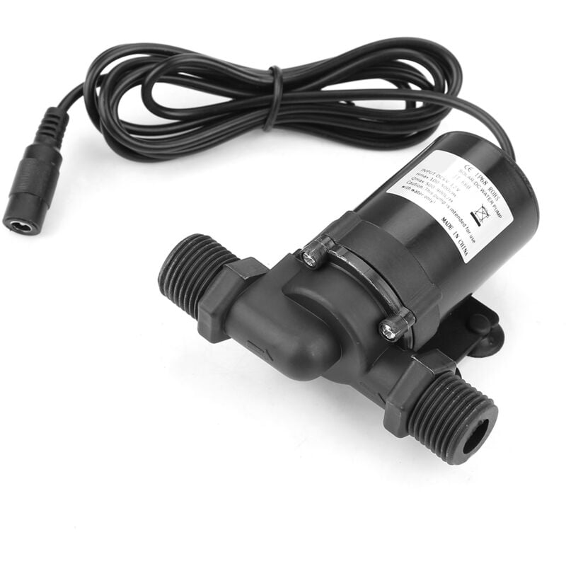 Jeffergarden - Mini pompe à eau sans balai dc pour chauffe-eau solaire 12V 0‑80℃