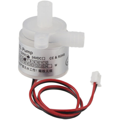 Mini pompe à eau sans balais blanche de qualité alimentaire, 12V DC 6W, pour Instruments médicaux, 1 pièce