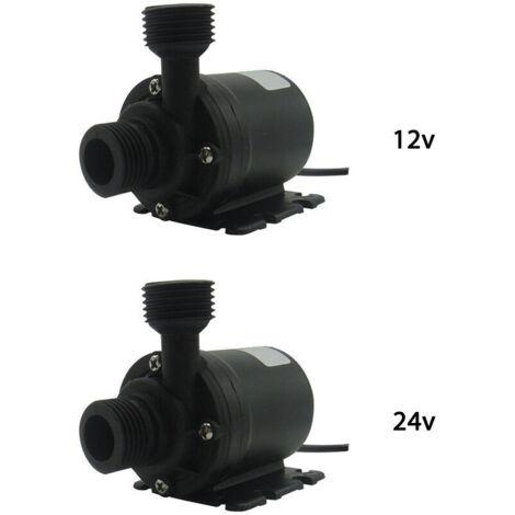 Mini pompe à eau Submersible 12V, 800l/h, moteur sans balais, pour système de refroidissement, Circulation d'eau, fontaine d'aquarium