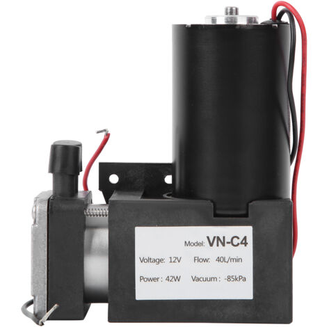 Mini pompe à vide DC 12V, accessoire mécanique sans balais, pièces industrielles silencieuses VN-C4