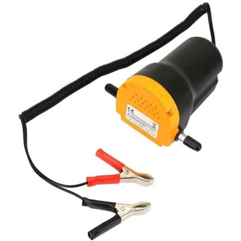 Mini pompe diesel 12V 60W de transfert d\'extracteur d\'aspiration d\'huile de voiture