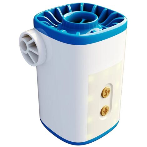 Mini-pompe électrique portable multifonction d'extérieur, avec lumière, pompe à coussin d'air sans fil longue durée