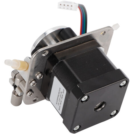 Mini Pompe péristaltique avec moteur pas à pas 42, auto-amorçage silencieuse, circulation fluides 16, tube 3.2x6.4mm, débit 0.5-200 ml/min.