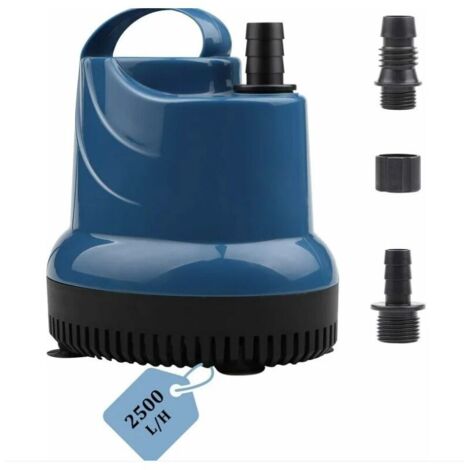 Mini pompe submersible 2500 L/H 40W 230V Tête de sortie 2,3 M Câble