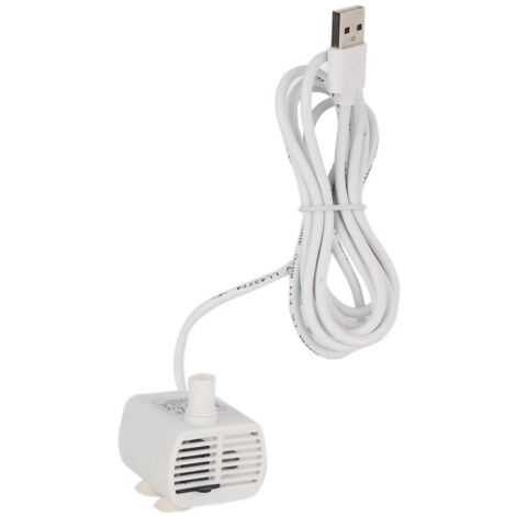 Mini pompe USB submersible pour aquarium et distributeur d'eau pour animaux