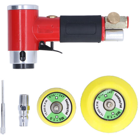 Mini ponceuse à Air en alliage d'aluminium, polisseuse pneumatique en PVC pour le meulage fin des points