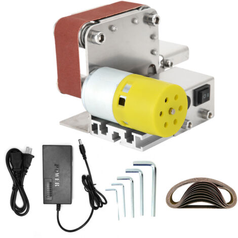 Mini Ponceuse à Bande Électrique DIY 100W 775 Accessoires Polissage Meulage 110‑240V