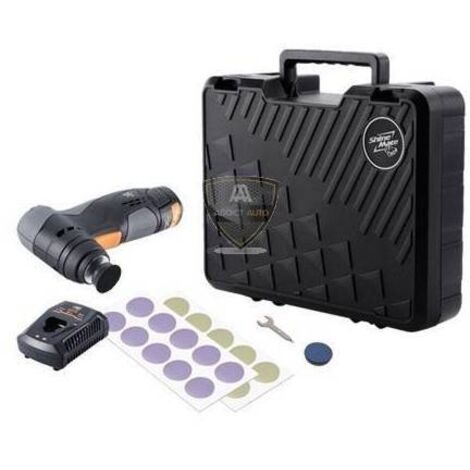 Mini ponceuse à grains sur batterie (Kit complet)