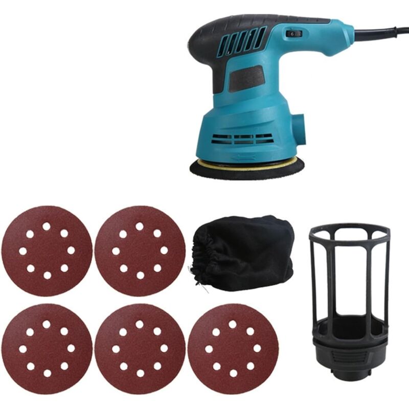 Mini ponceuse électrique meuleuse à vitesse réglable peinture mur mastic outils de polissage bois meubles en bois Machine à papier de verre plat