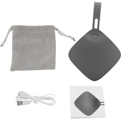 Mini Portable Explosion-proof USB Rechargeable Hand Warmer Power Bank for Home Office(Gray)