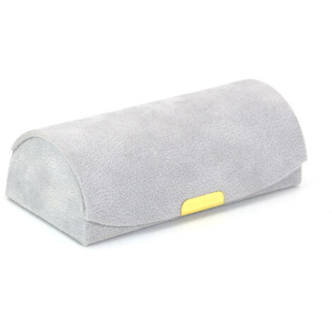 Mini portagioie da viaggio portatile in velluto bianco - Organizzatore per anelli e orecchini