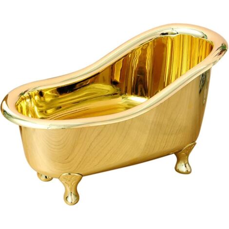Mini porte-savon de salle de bain, porte-savon en forme de baignoire, porte-stylo, tiroir de table pour salle de bain, bureau à domicile-AquaForge