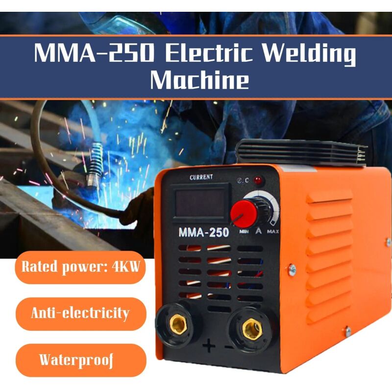 Mini poste a Souder：4KW 250A 220V MMA Poste a Souder