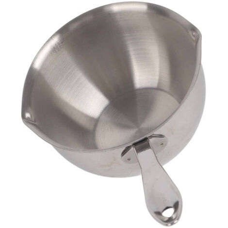 Mini-pot à huile en acier inoxydable 304 pour usage domestique, cuisine, pour verser, presser et chauffer l'huile.