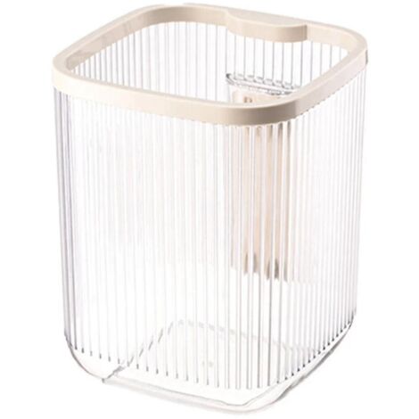 Mini poubelle de bureau avec support pour téléphone portable, idéale pour la chambre, la salle de bain ou un espace de travail propre.
