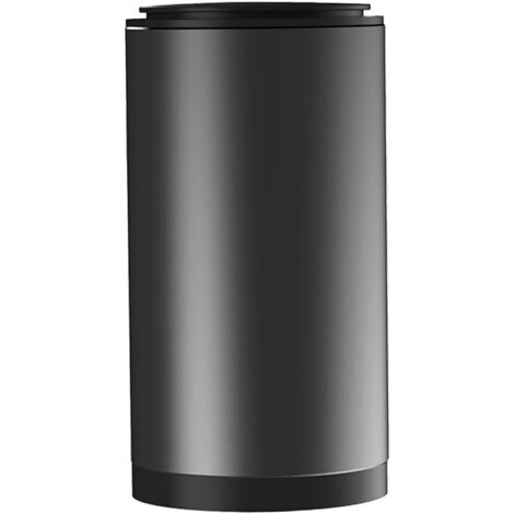 Mini poubelle de voiture, porte-gobelet en alliage de 300 ml, type portable à couvercle poussoir