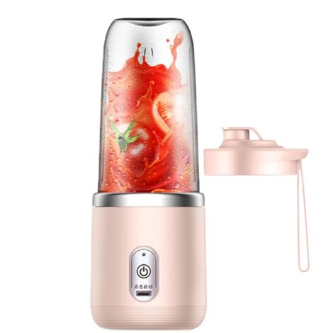 Mini Presse-agrumes - Petite Tasse À Jus Portable Et Rechargeable - Une Charge Complète peut Être Utilisée 5 À 10 Fois,peut Faire Jus,milkshakes,smoothies,pour Maison Sport Voyage Camping Bureau