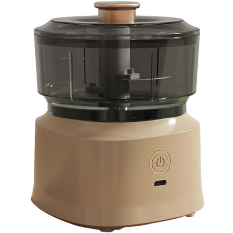 Mini presse-ail électrique portable avec chargeur USB, étanche, pour oignons, viande et épices, 350 ml