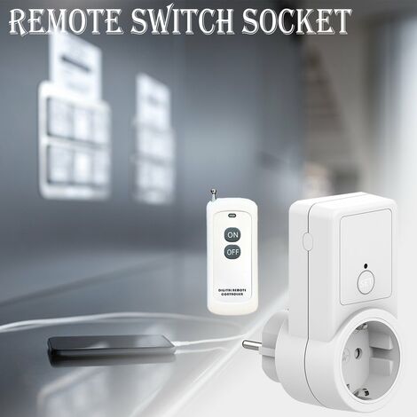 Mini prise de courant universelle Smart EU RF 433mhz, avec télécommande sans fil pour maison connectée, Compatible avec Broadlink RM4 Pro,états-unis