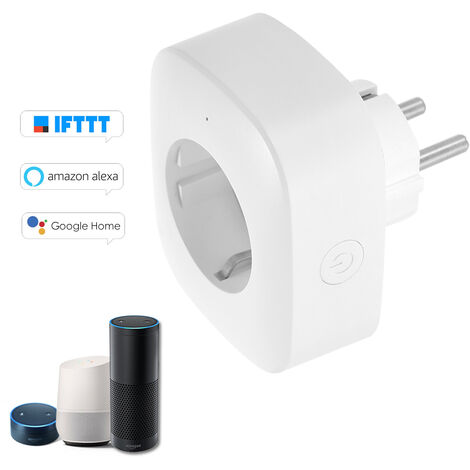 La prise Wifi HerePow Smart Plug 13A peut être utilisée avec Alexa et Google Home interrupteur de prise de minuterie de télécommande sans fil 