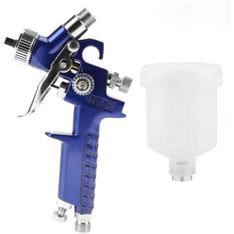 Mini Professional Spray Gun for Automotive Paint Repair, Light and Smooth Treatment, Suitable for Artistic Drawing and Model Making (H-2000A 0.8 mm)