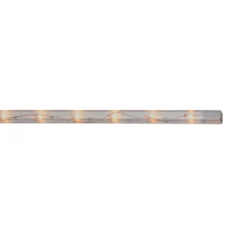 Mini profilé incandescent 11W longueur 400x10x10mm 38lm 2700K 230V clair LISERAI IP55 ARIC 1405