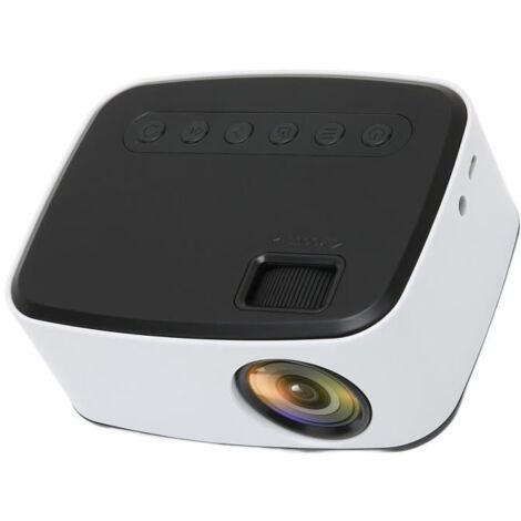 Mini Projecteur HD 1080P - Portable - Projection sans fil - Haut-parleurs intégrés