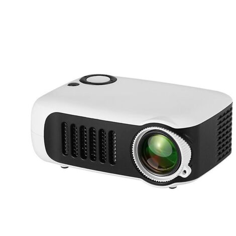 Mini projecteur home cinéma portable 3D LED, projecteur vidéo, projecteur gaming 4K 1080p via port HD S
