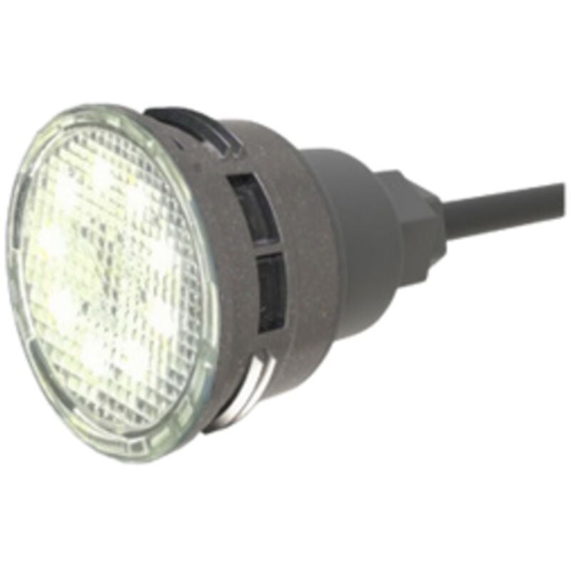 Mini projecteur led piscine à visser sur le refoulement -