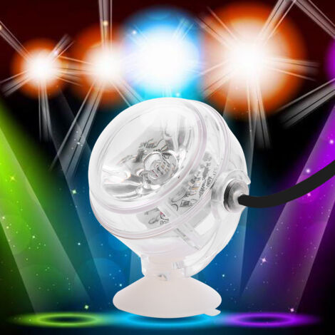 Mini projecteurs LED étanches pour aquarium, lampe submersible pour aquarium
