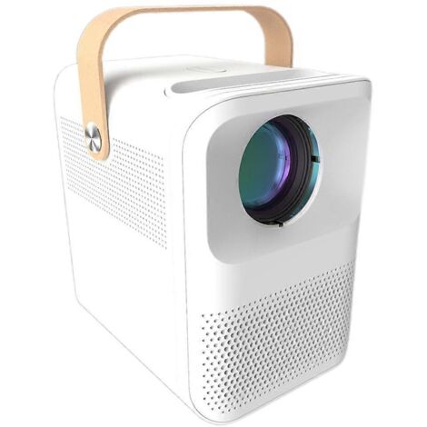 Mini projecteurs pour téléphone avec poignée, Wi-Fi 2,4/5 GHz, moteur optique entièrement scellé - Même écran -