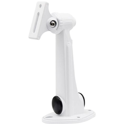Mini Projector Wall Mount, Load 3kg Length 16-20cm Aluminum Material, for CCTV/Camera/Projector/Webcam- 360° Rotation (White)