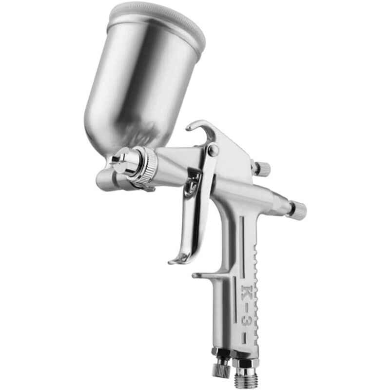 Mini pulvérisateur de pistolet pulvérisateur, outil de peinture en alliage de brosse à air, alimentation par gravité de 0,5 mm, meubles pneumatiques