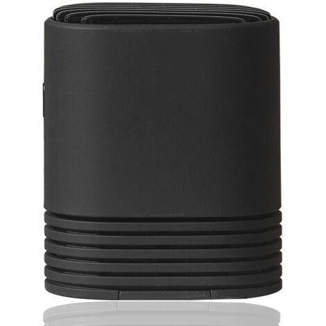 Mini purificateur d'air portable, ultra-silencieux, idéal pour les voyages, la voiture et une utilisation sur bureau (blanc, noir)