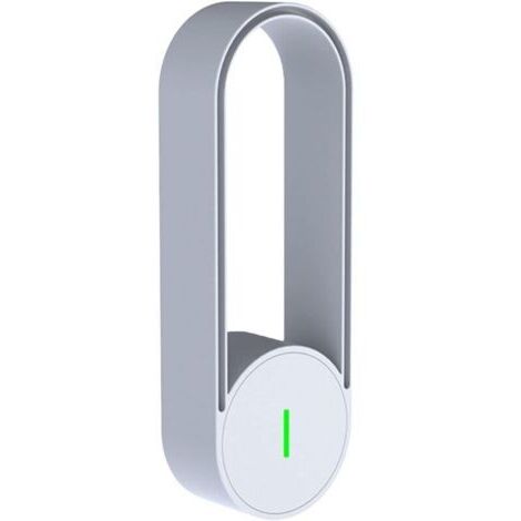 Mini Purificateur d'Air USB Portable avec Filtre HEPA H13 pour Voiture Bureau Chambre Maison - 45g Blanc