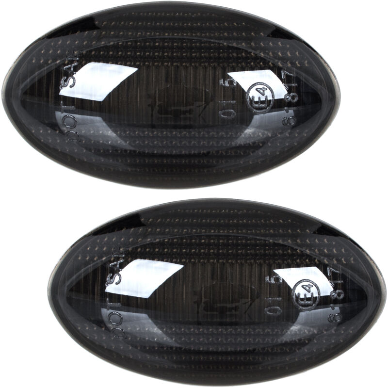 MINI R50 01-07 Intermitentes laterales LED AHUMADOS DIN脕MICOS 2 uds. SET