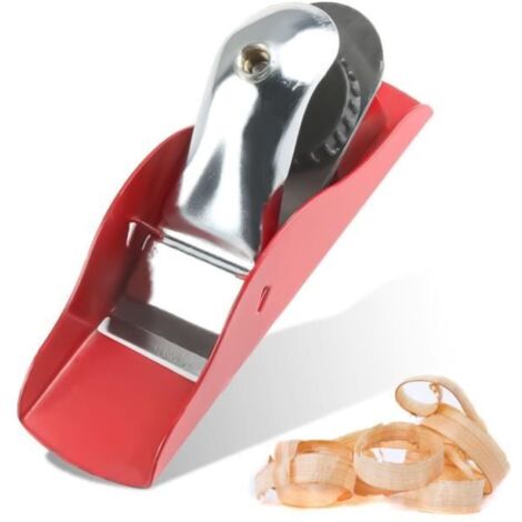Mini Rabot À Main de Menuisie, Petite Raboteuse Bois Compacte Légère Réglable Manuellement, Outil de Rabot Pratique pour l'Artisanat