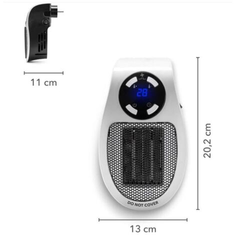 Mini radiador YMYNY para enchufe de pared