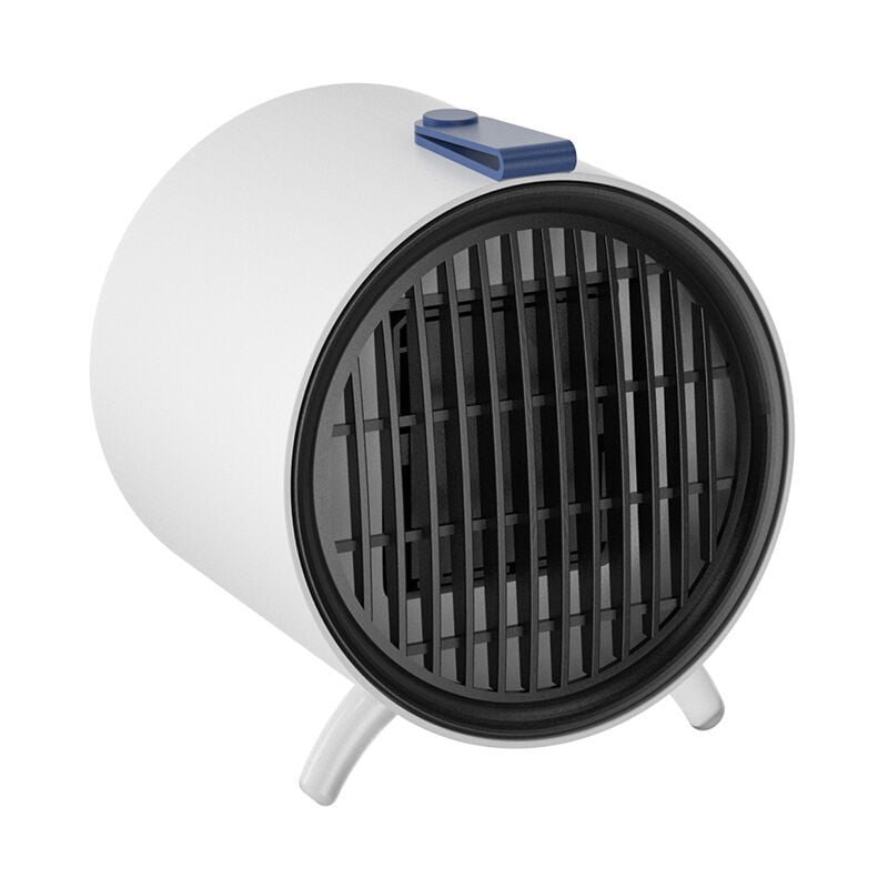 Mini radiateur d'espace, petit radiateur de bureau électrique, chauffage en céramique ptc et protection contre la surchauffe, chauffage rapide et
