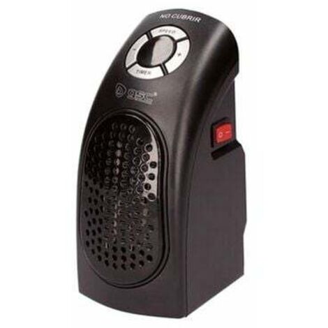 Mini radiateur rechargeable 400W – Noir
