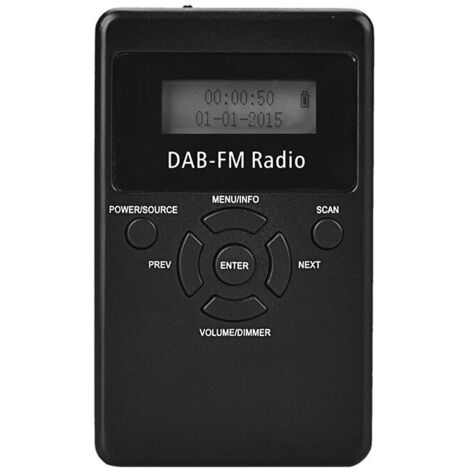 Mini radio digitale DAB+FM