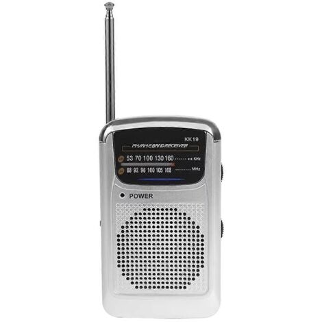 Mini radio portable avec haut-parleur intégré, bandes SW/AM/FM
