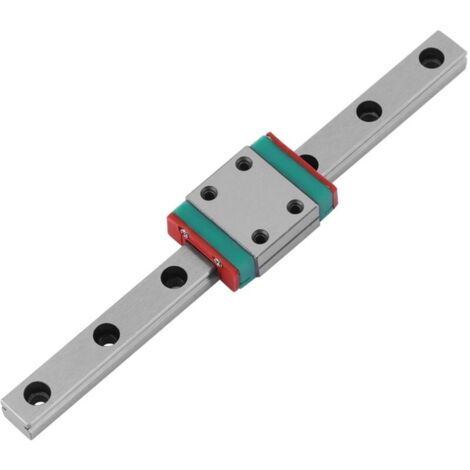 Mini rail coulissant linéaire professionnel portable, guide de rail en acier, imprimante 3D DIY de haute précision pour outils industriels, machine CNC