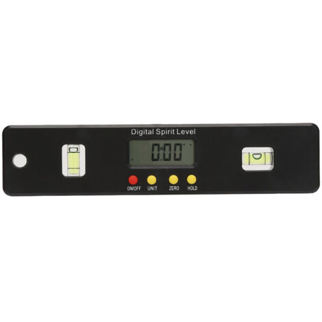 Mini rapporteur numérique 360° avec base magnétique - Mesure d'angle et inclinomètre portable (200mm)