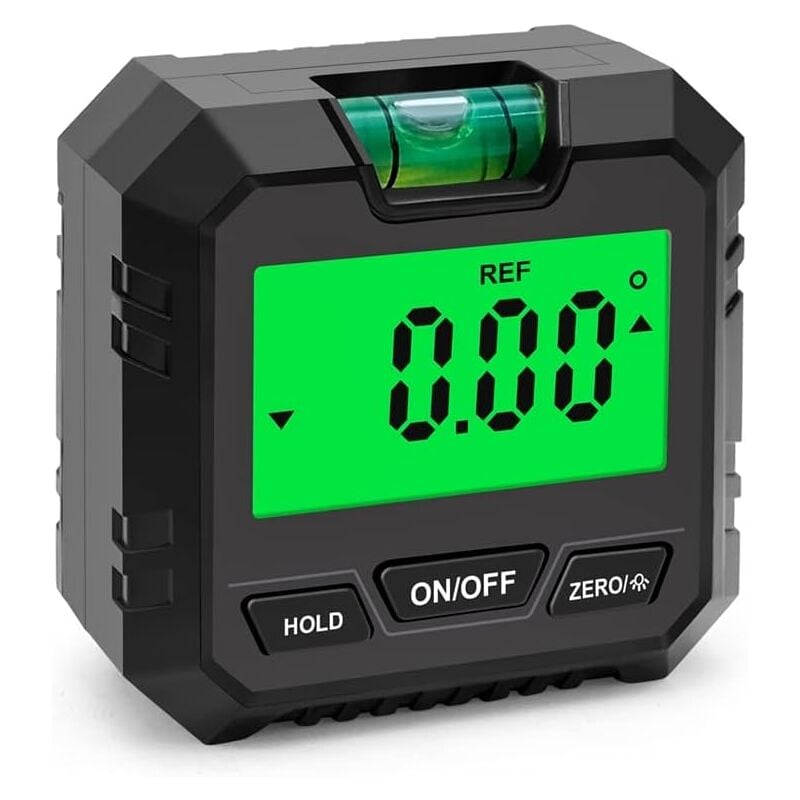 Csparkv - Mini rapporteur numérique inclinomètre Goniomètre électronique nivellement couteau Finder nivellement boîte Noir